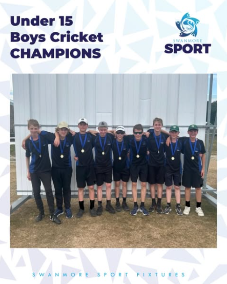 Image shows of the winning team at the Softball Festival at Trojans Cricket Club 