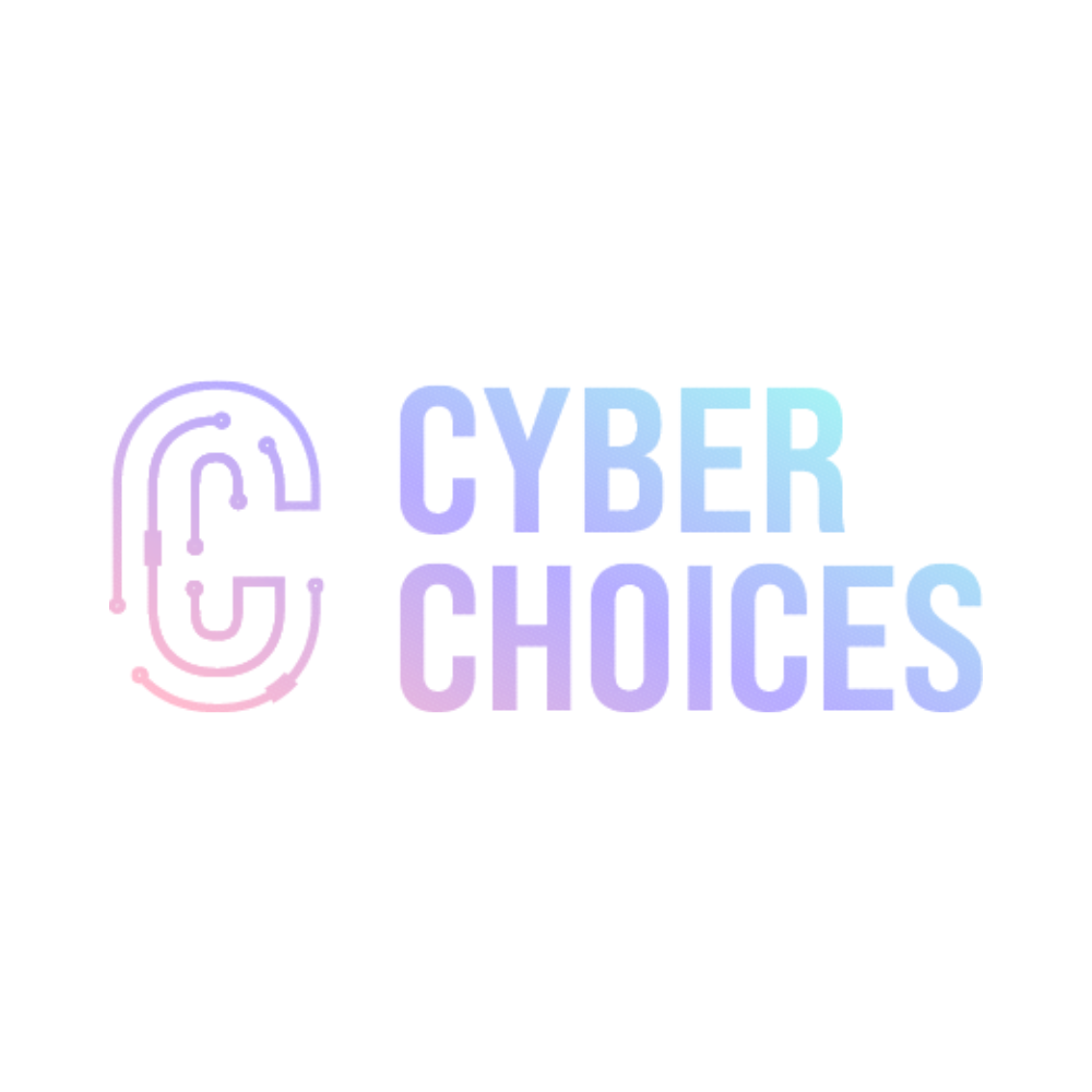 Image shows the Cyber Choices logo