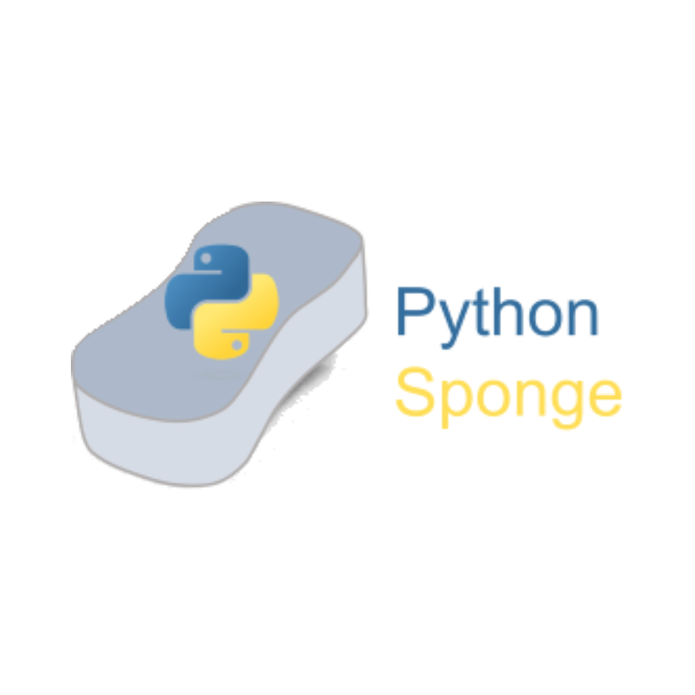 Image shows the Python Sponge logo