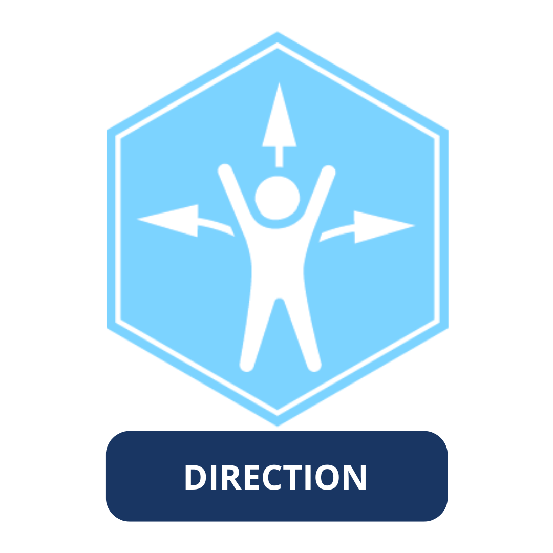 Direction button. Click to jump to relevant Direction section..