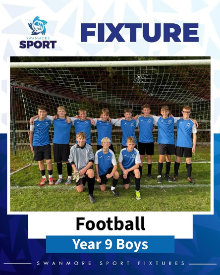 Image shows members of the year 9 boys football team who played against Kings School in Winchester