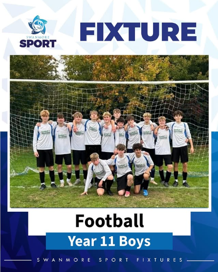 Image shows members of the Year 11 boys football team who played Winton community Academy in Andover