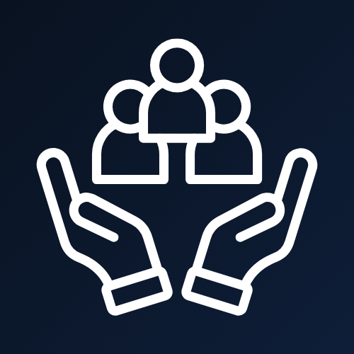 Image shows an icon representing safeguarding