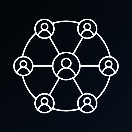 Image shows an icon representing relationships