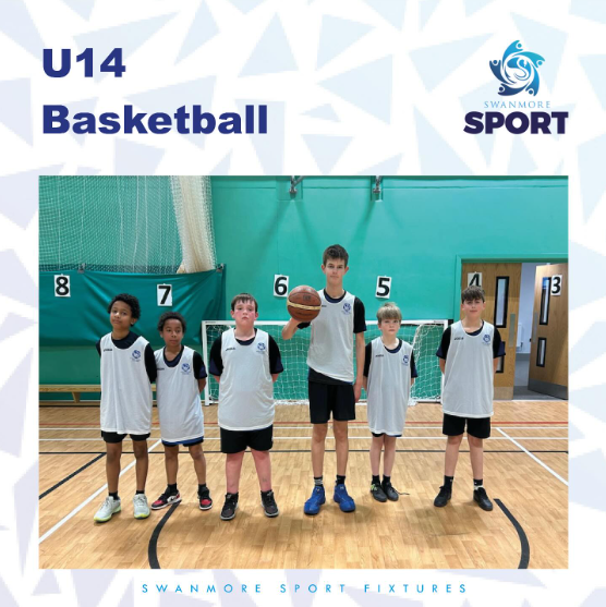 Image shows members of the Under 14 basketball team at Deer Park School
