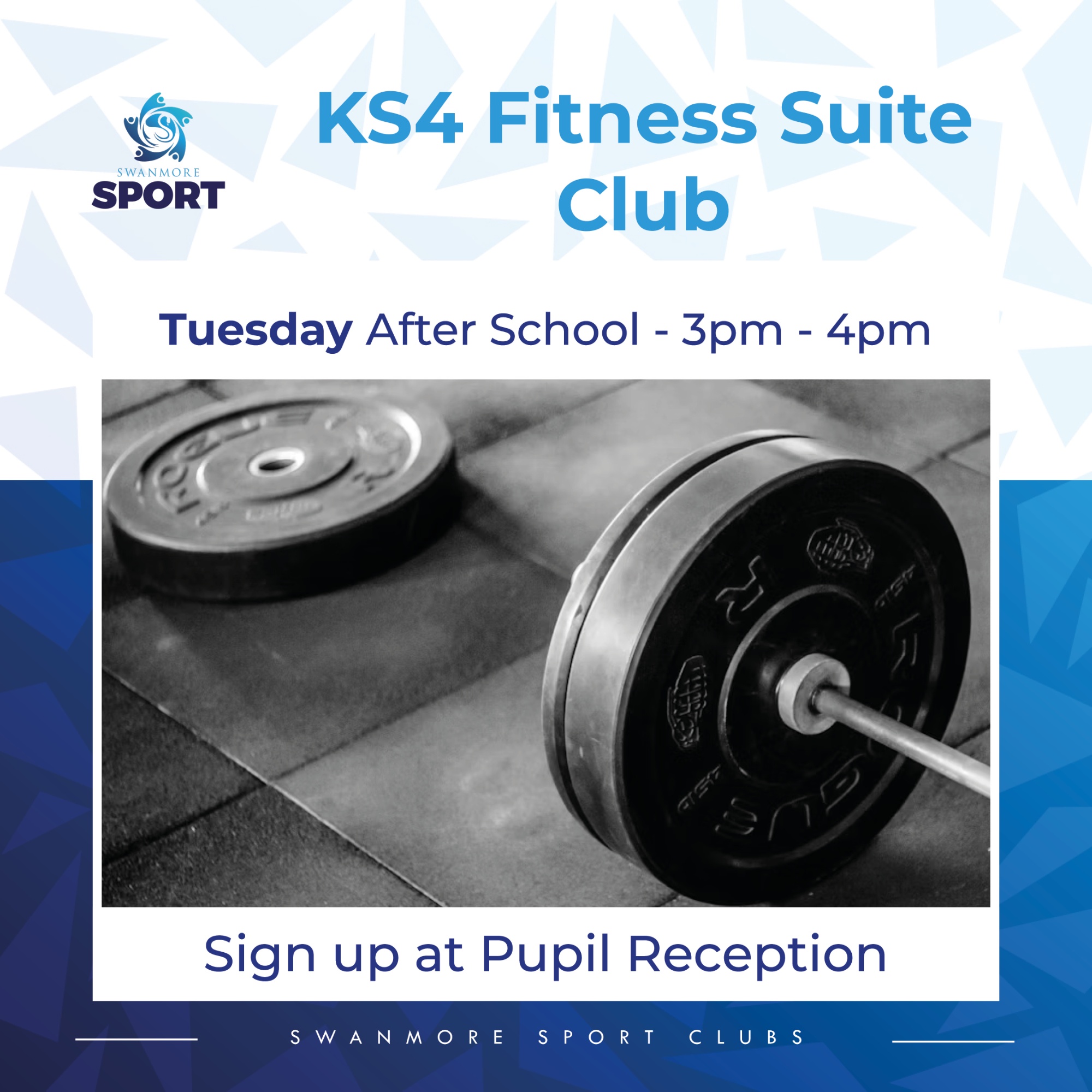 Image shows a weight on a pole and a weight lying on a floor with text that is in the linked notice