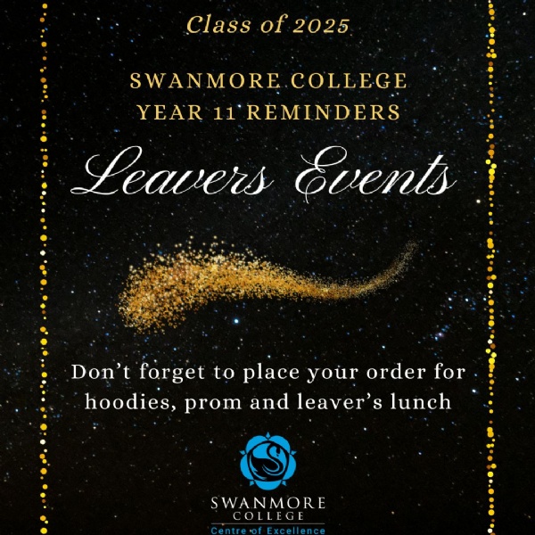 Year 11 Hoodie orders due by Monday, 28 April!
