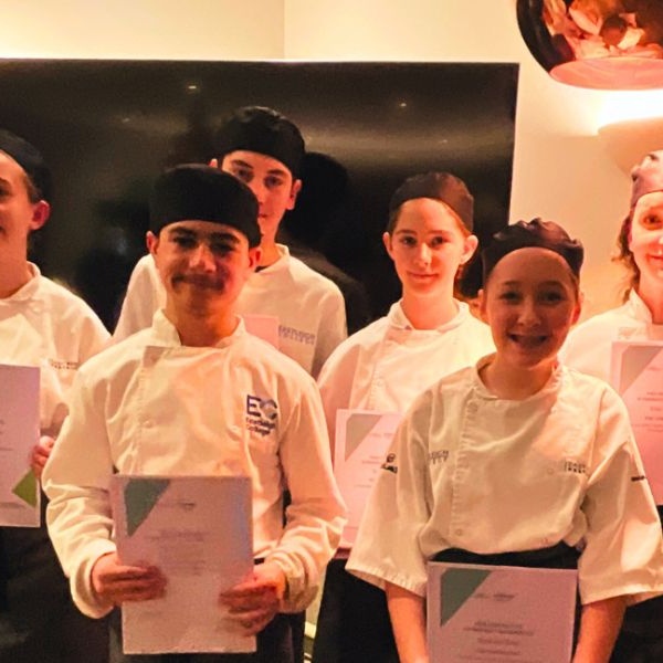 Young Chefs Graduate from Eastleigh College Junior Chef Course