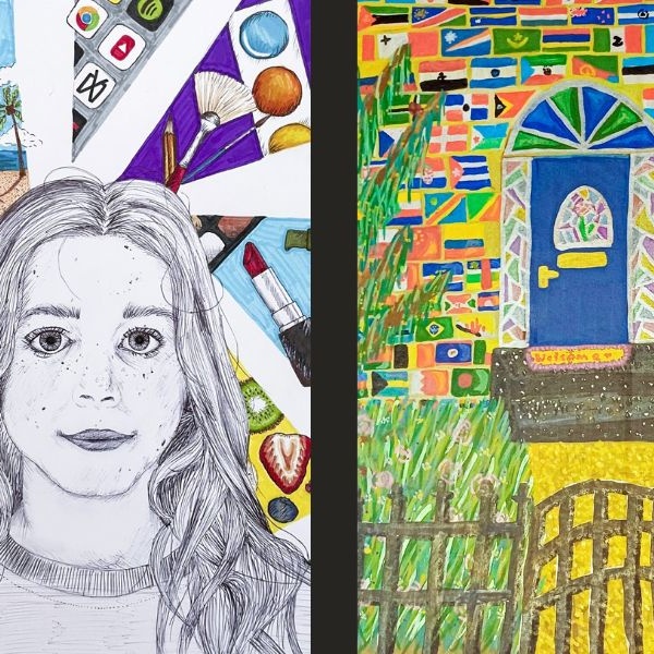 Swanmore Artists Earn Recognition in Barton Peveril Art Competition