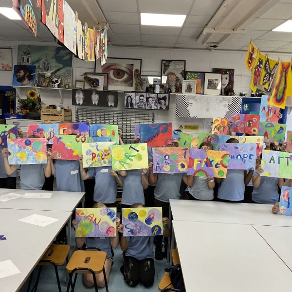 Arts Award Pupils Inspire Young Creatives from Swanmore Primary School